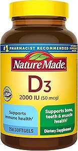 Nature Made Vitamin D3 2000