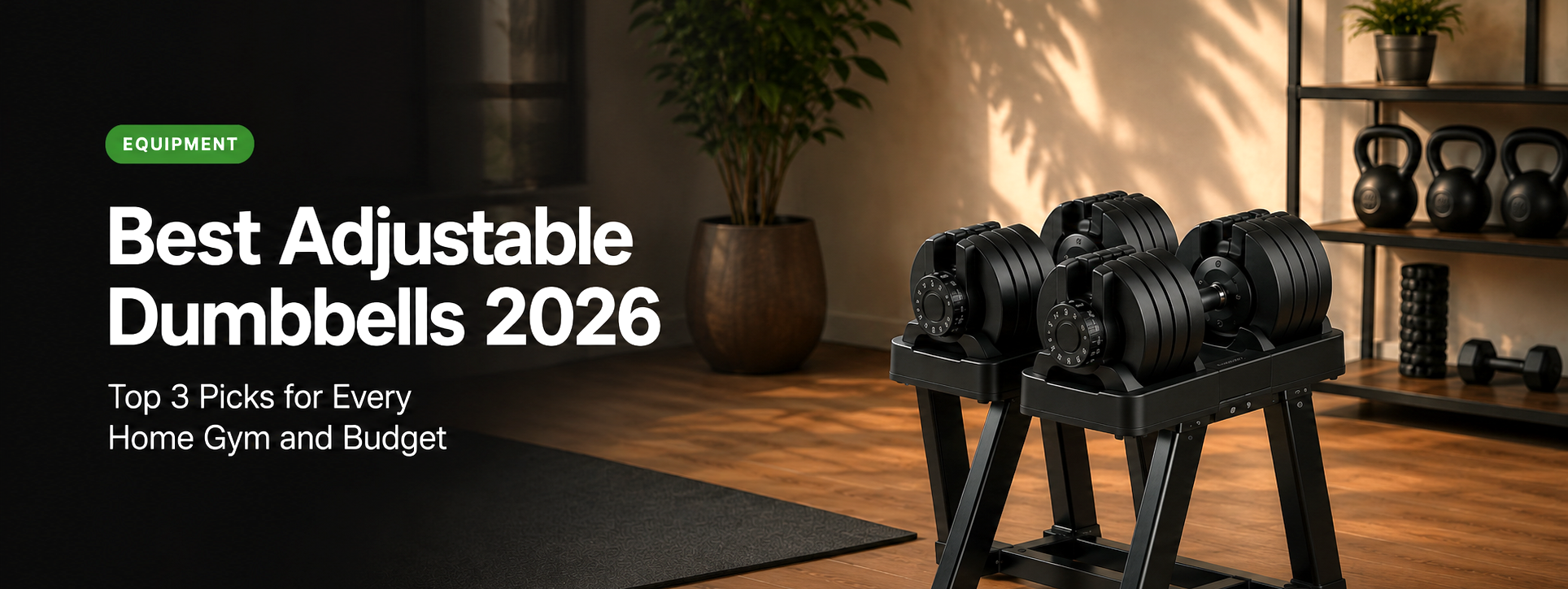 Best Adjustable Dumbbells 2026