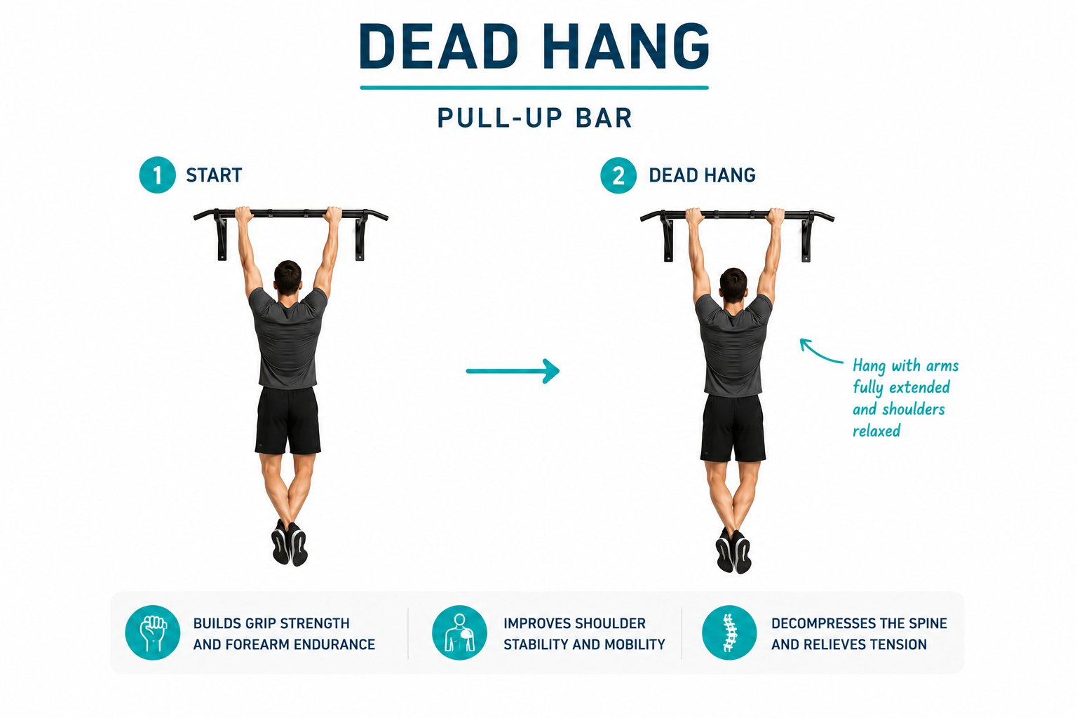 Pull-Up Bar - Dead Hang