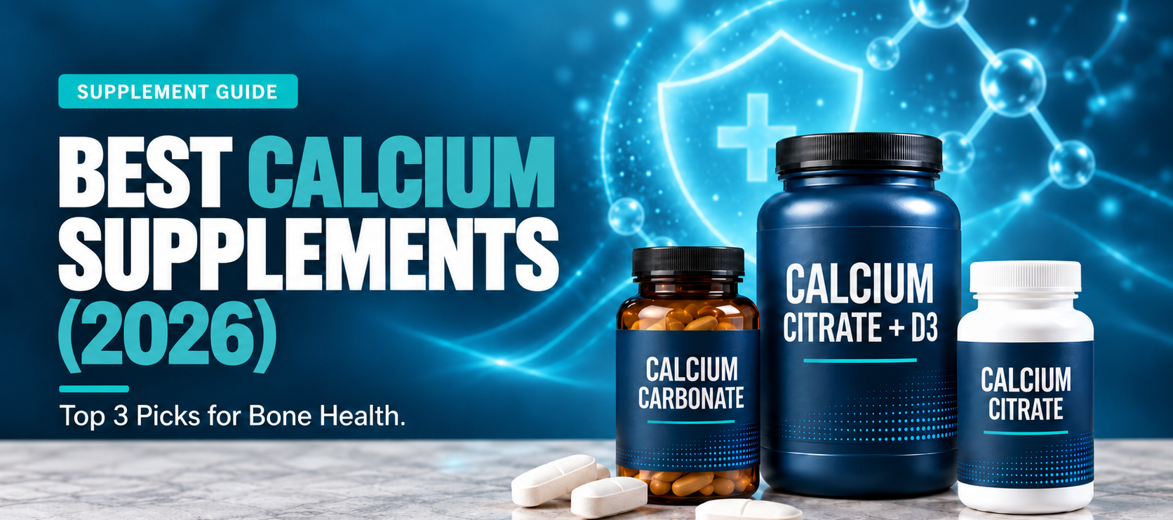 Best Calcium Supplements: calcium carbonate and citrate options