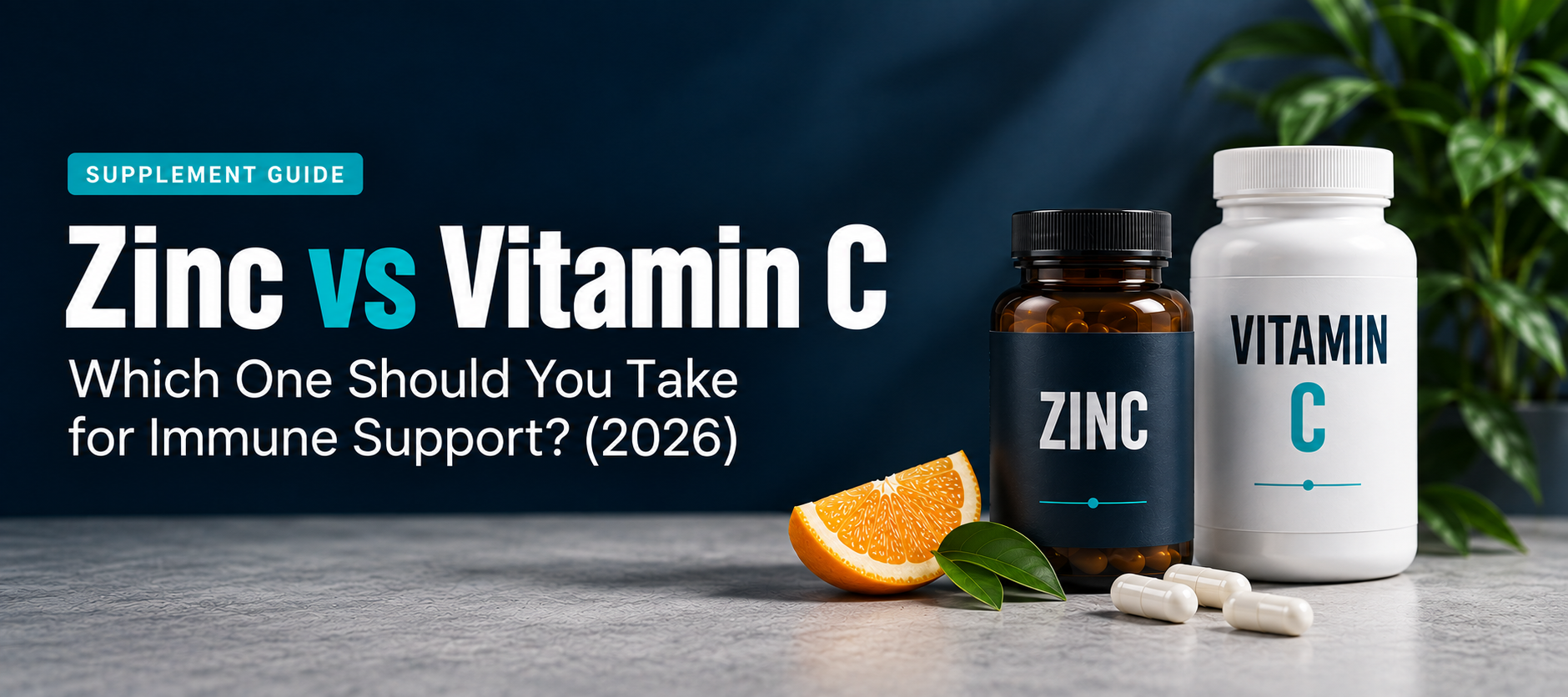 Zinc vs Vitamin C